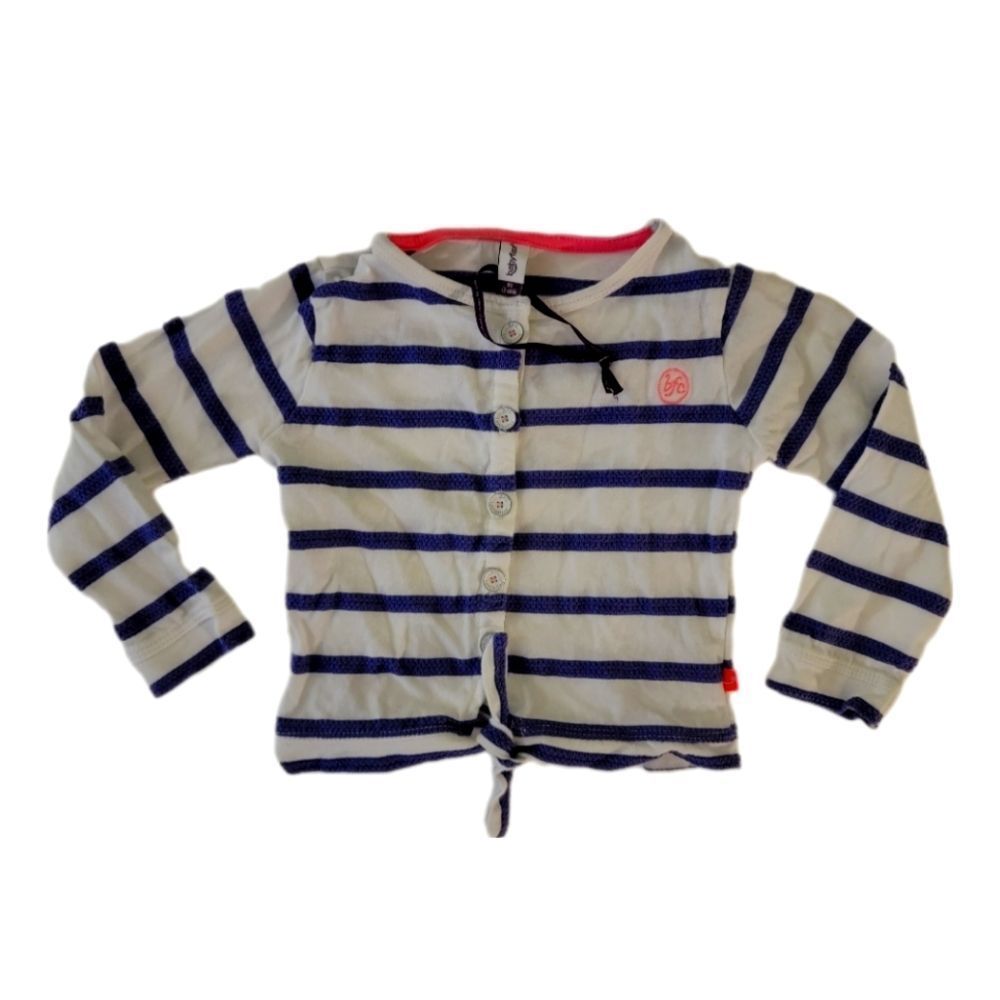 NEW Babyface Stripe Tie Front Top